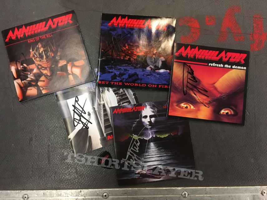 Signed Annihilator Booklets