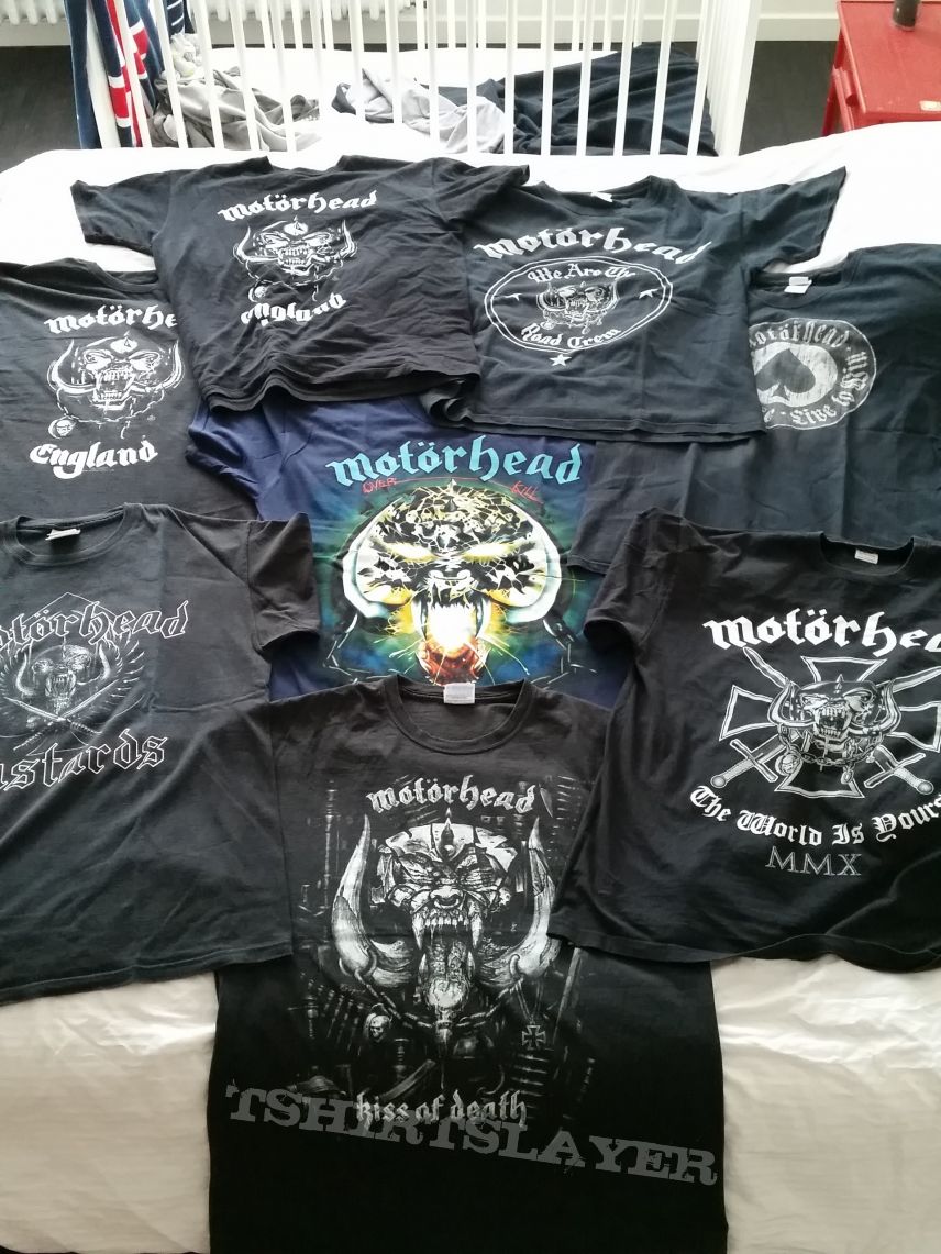 Motörhead t-shirt collection