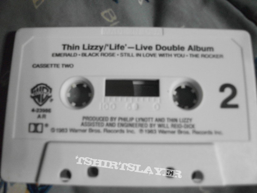 Thin Lizzy- Life/Live Cassette Two