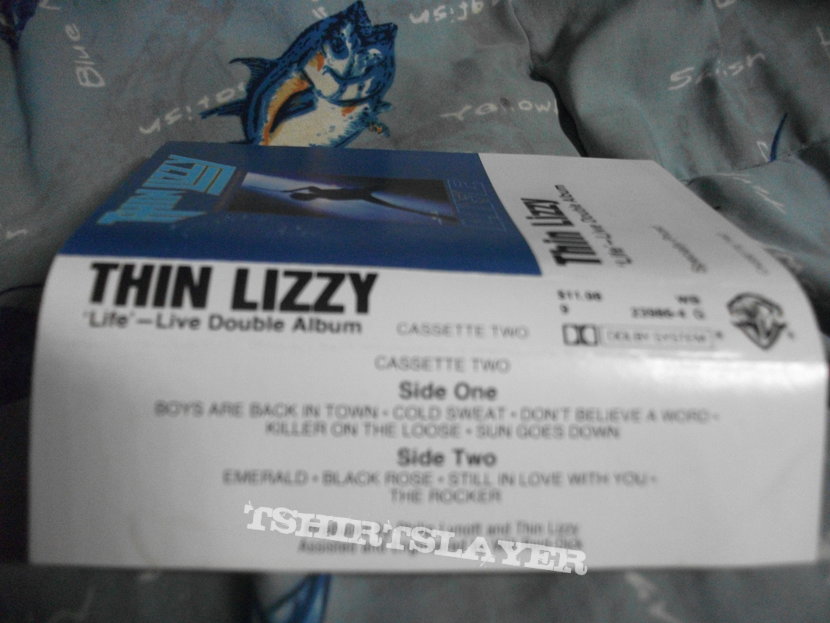 Thin Lizzy- Life/Live Cassette Two