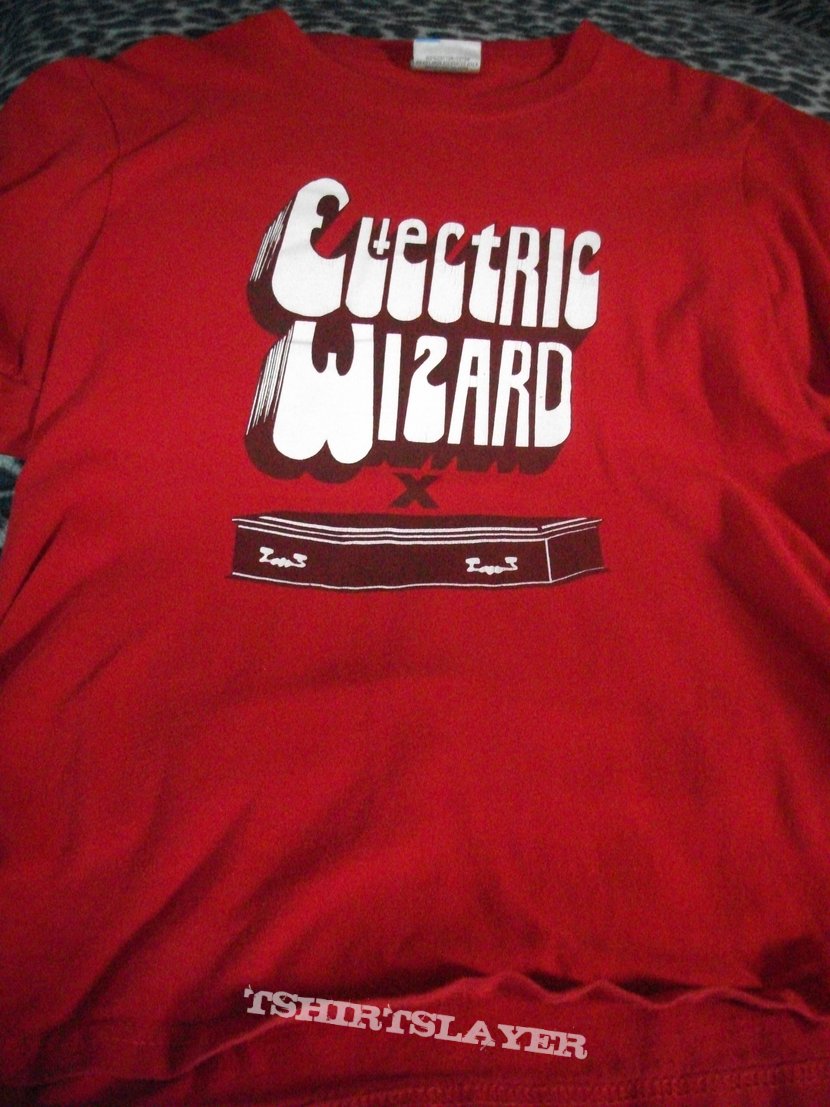 Electric Wizard- Coffin shirt (red)