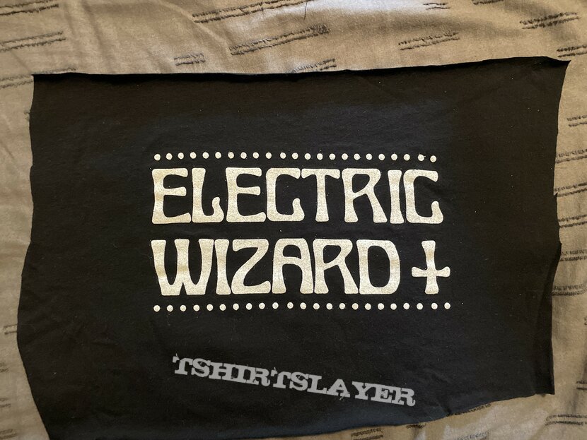 Large Electric Wizard patch (shirt cut)