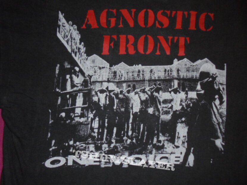 Agnostic Front -1992-Euro-tour  shirt XL