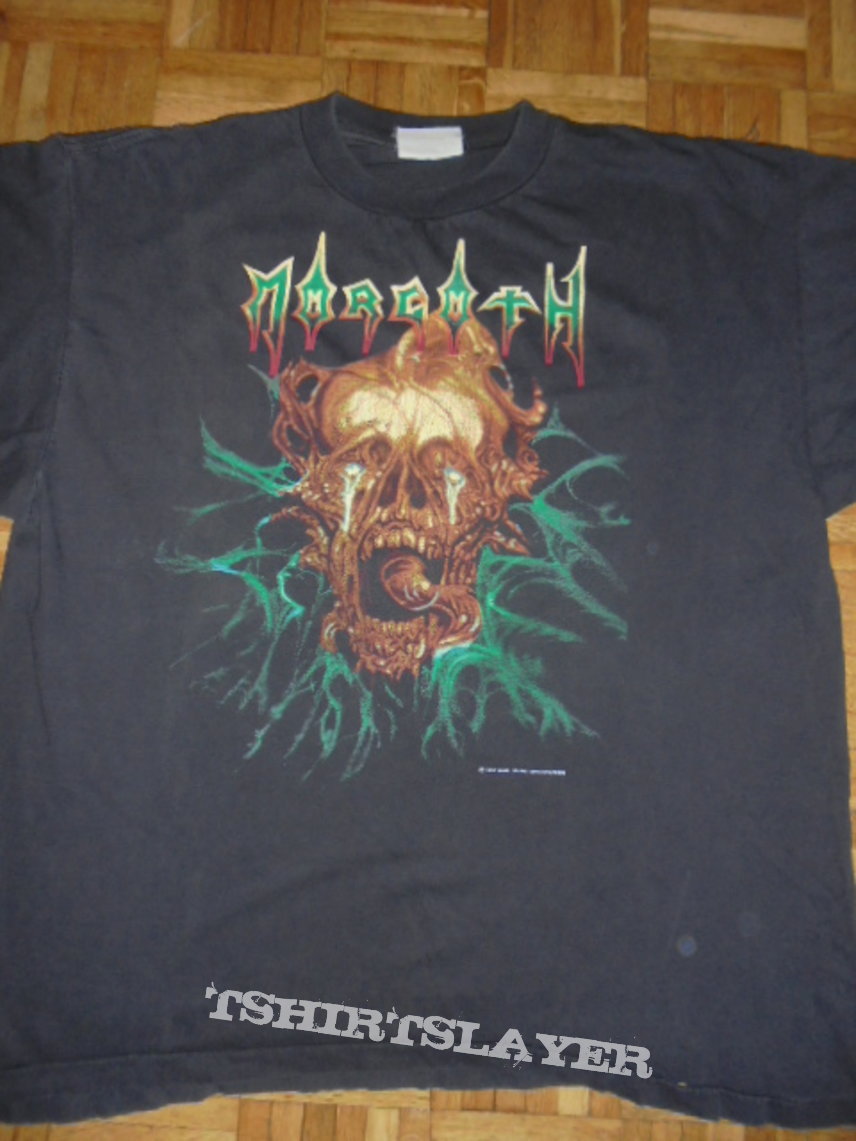 1991 Morgoth Test Print-shirt &amp; 1990 European-Tour-shirt 