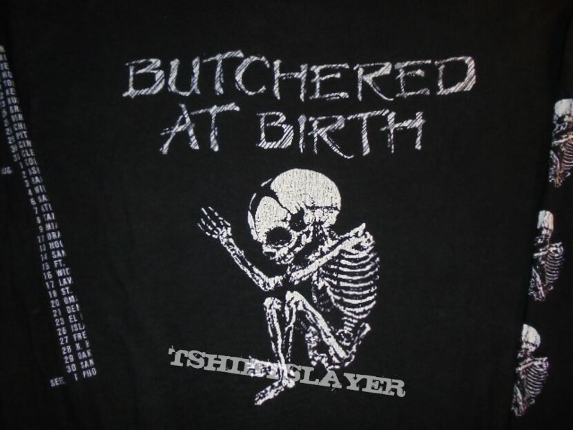 Cannibal Corpse Butchered at birth Tour LS