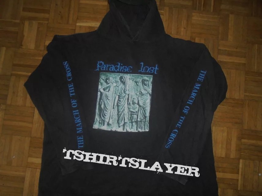 Paradise Lost-&quot;March of the cross&quot; 1991 hooded LS