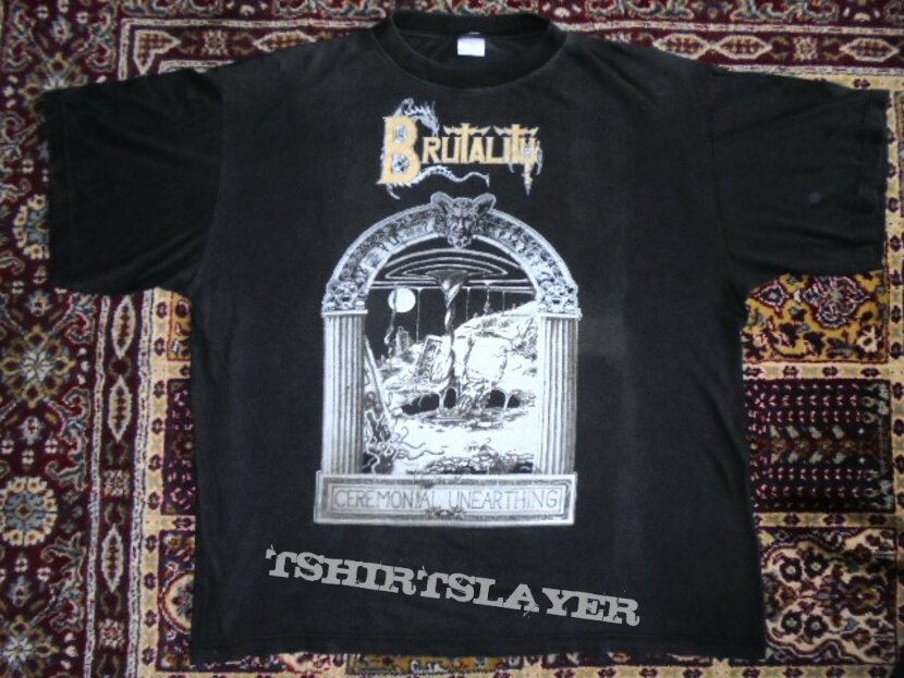 Brutality: Screams Of Anguish - Ceremonial Unearthing (Size XL)