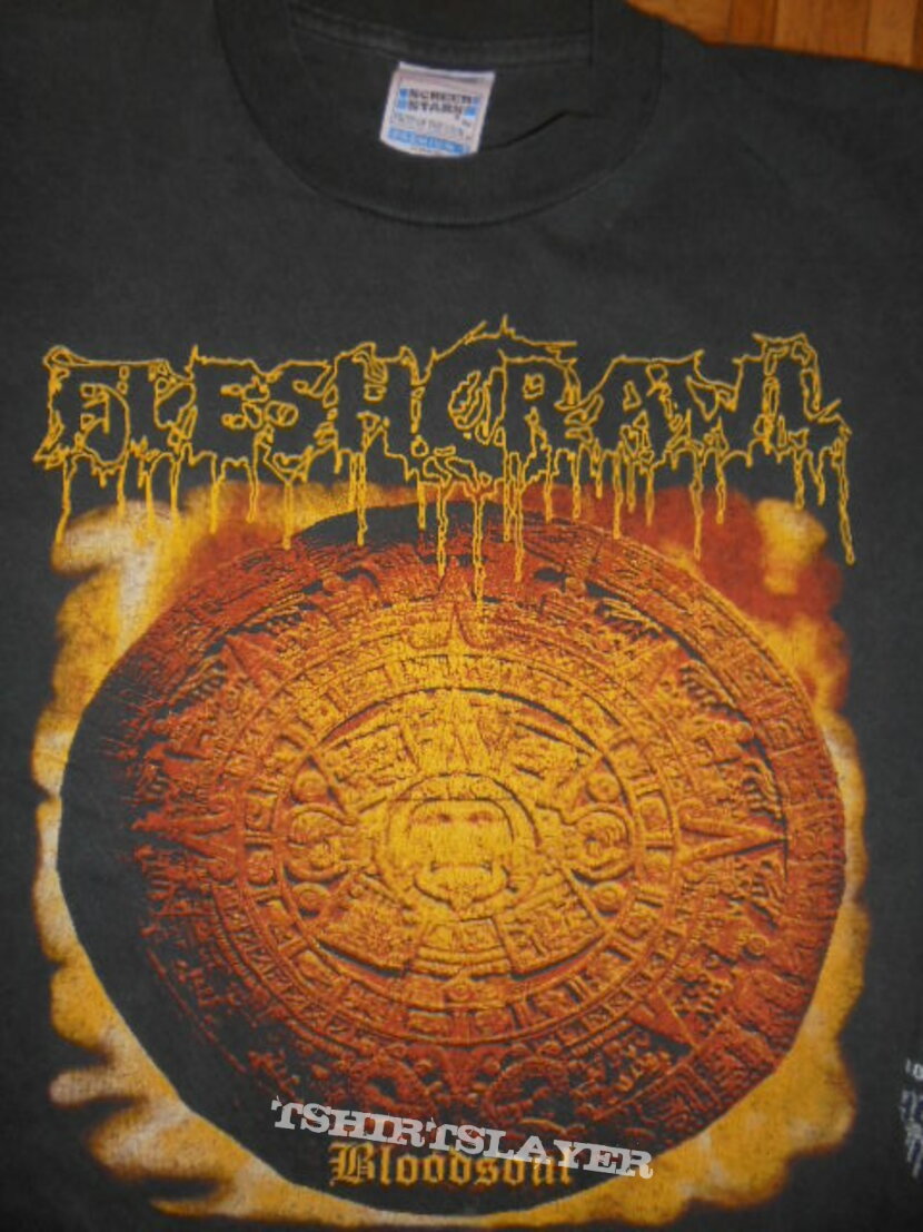 Fleshcrawl - Bloodsoul LS 1996 Size L