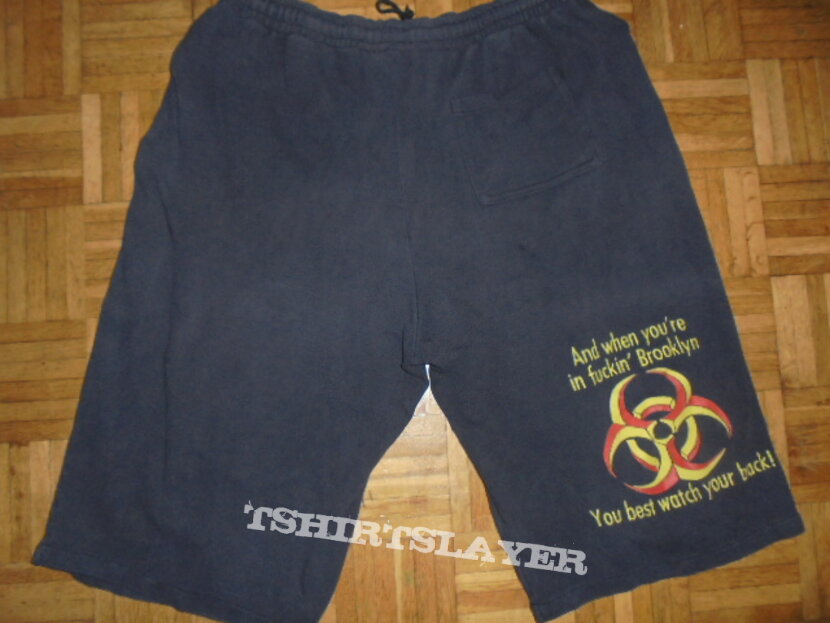 Biohazard orig. Urban discipline-jam/shorts 1992