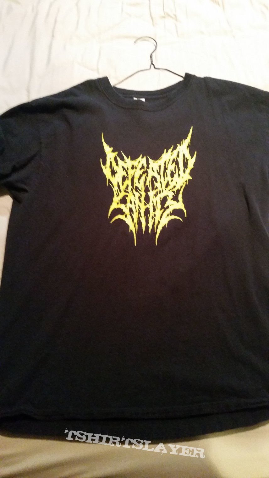 Defeated Sanity yellow logo TS