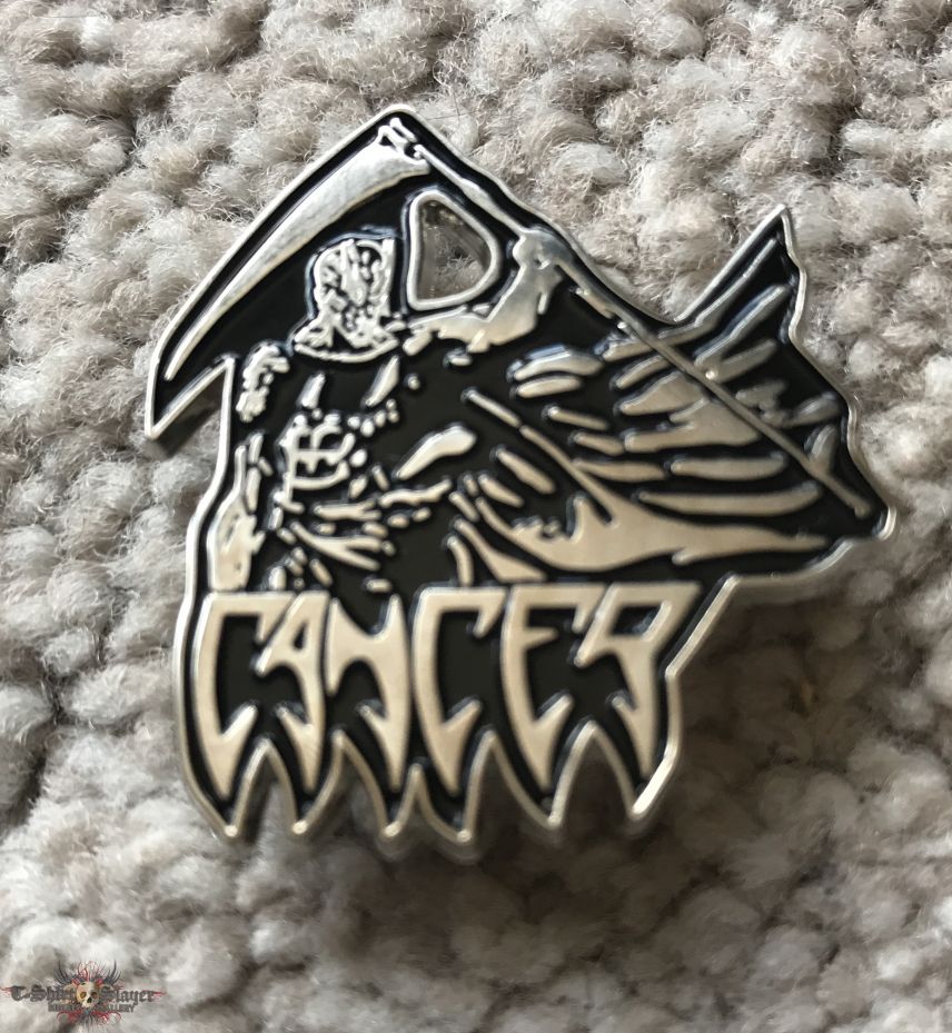 Cancer - Death Shall Rise pin