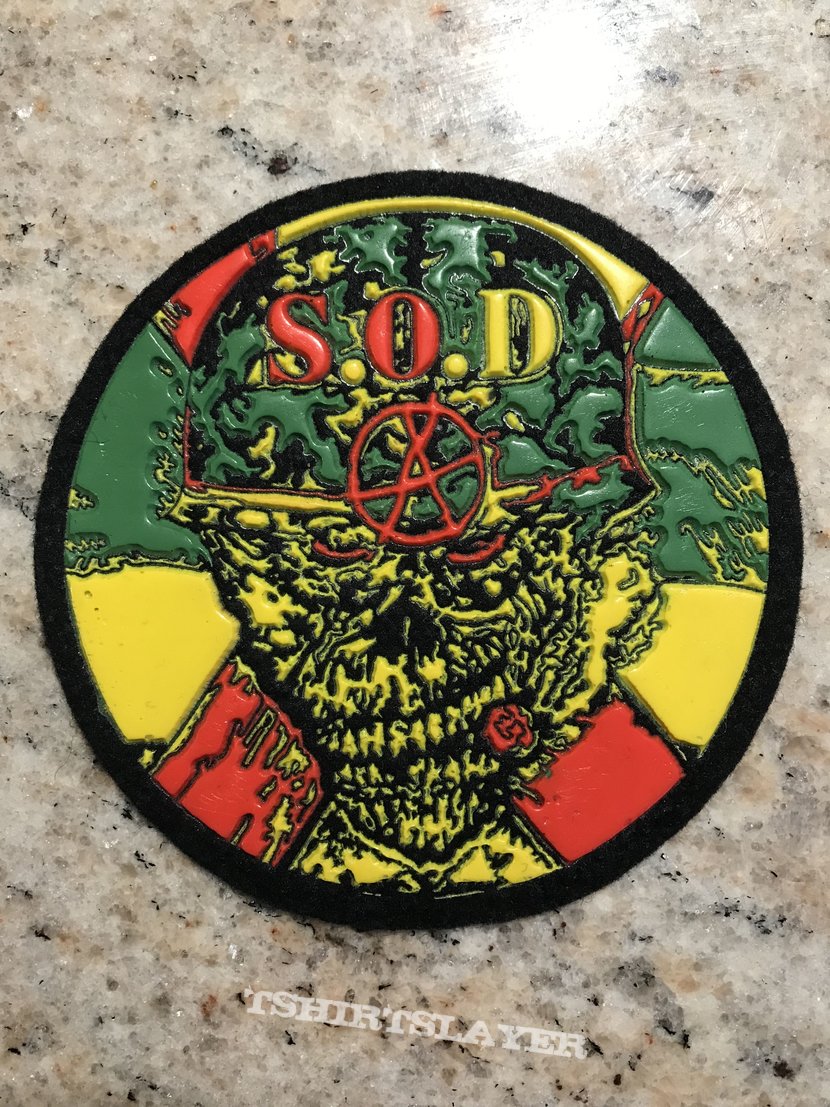 S.O.D. Stormtroopers Of Death rubber patch 