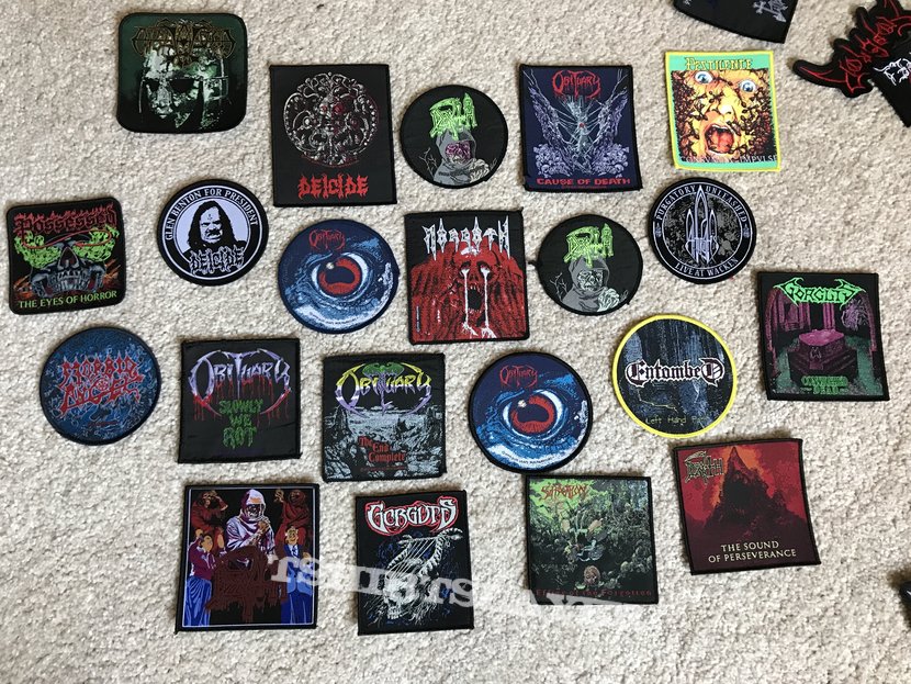 Obituary Various Death Metal Patches