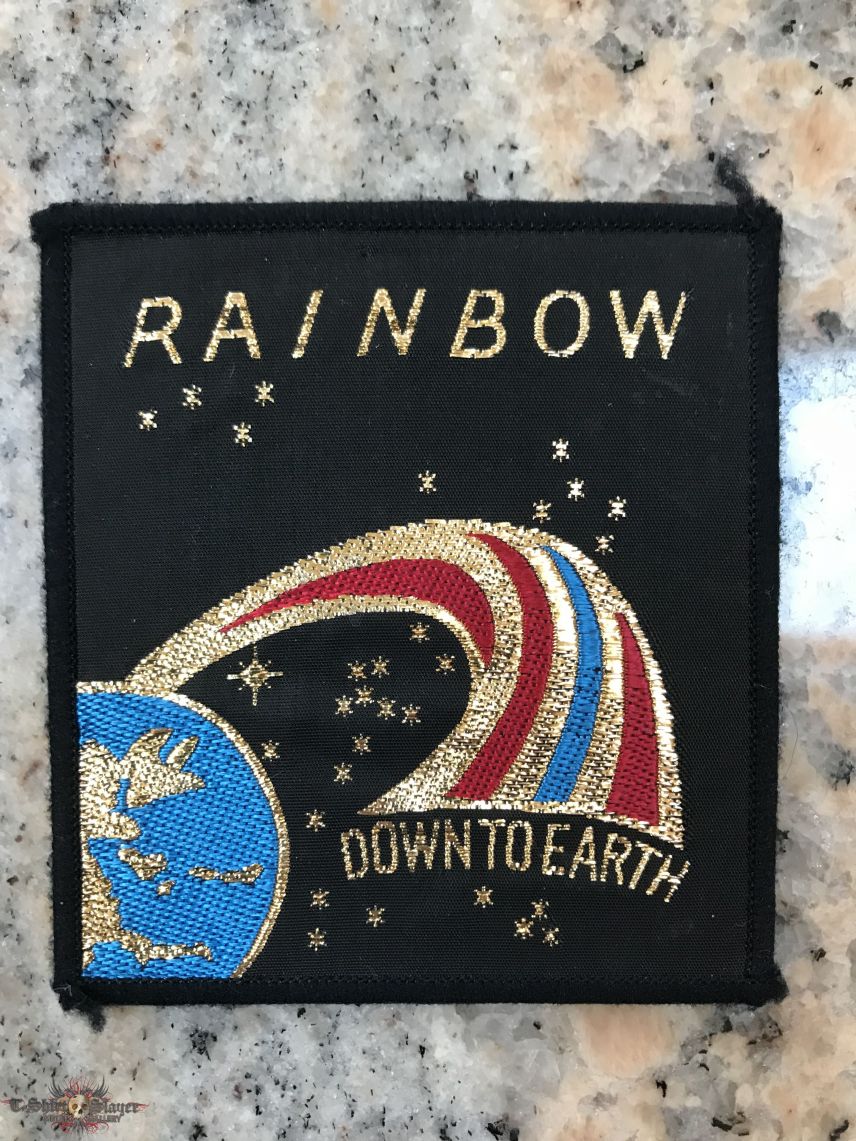 Rainbow - Down To Earth Patch 