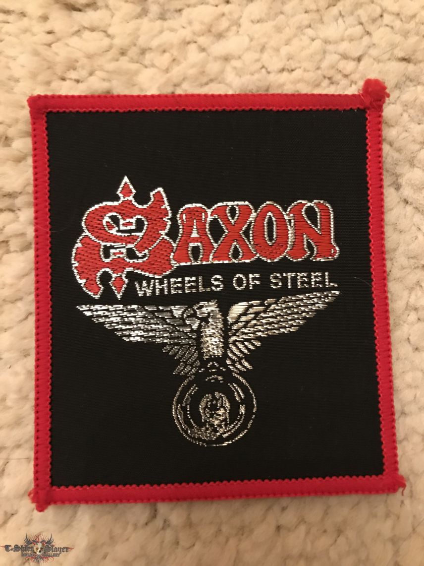 Saxon - Wheels Of Steel patch