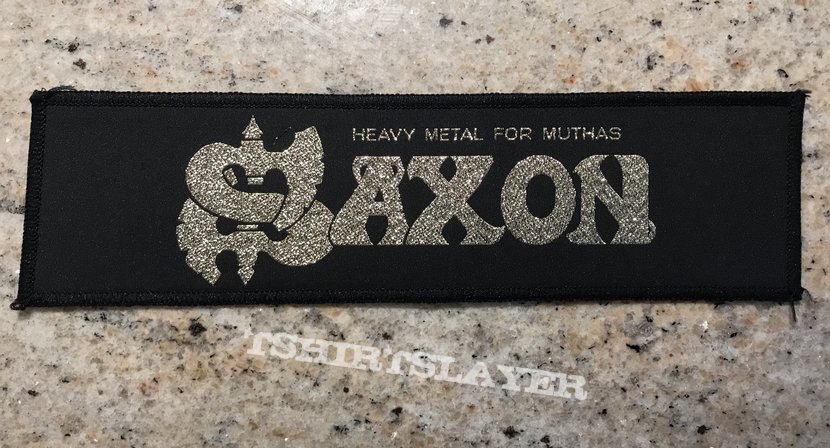 Saxon - Heavy Metal For Muthas Patch 
