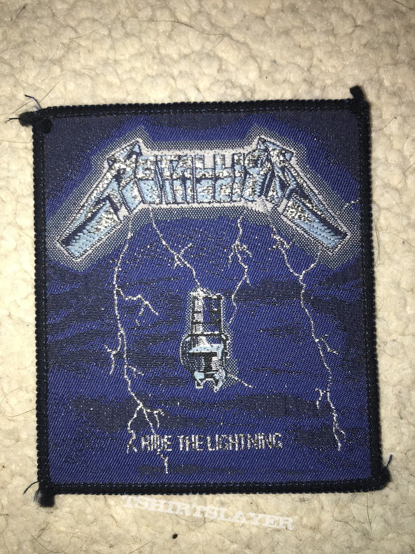 Metallica - Ride The Lightning Vintage Patch 