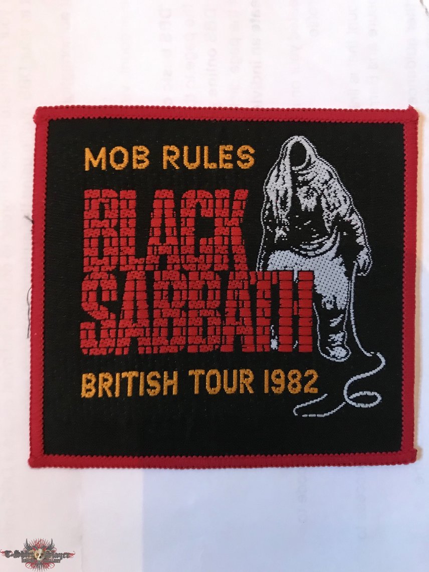 Black Sabbath - Mob Rules 1982 Patch 