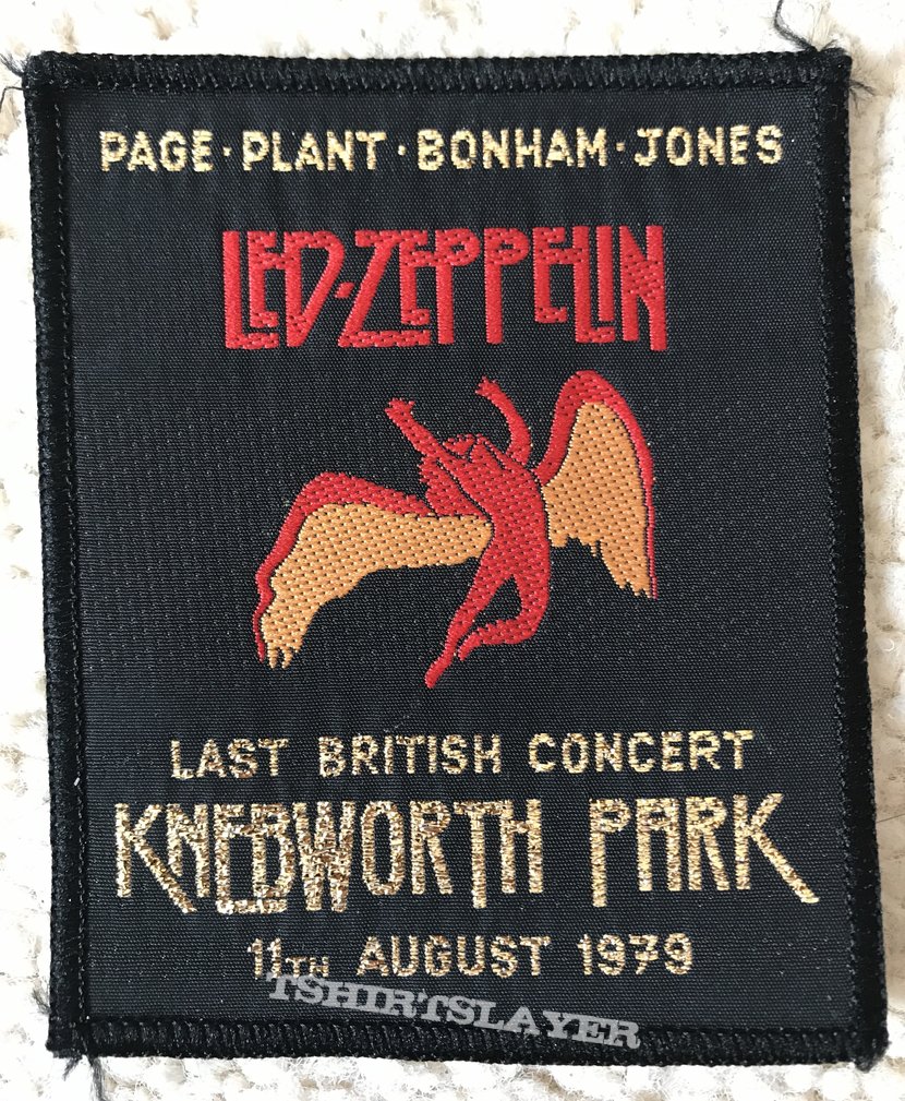Led Zeppelin - Knebworth &#039;79 Vintage Patch