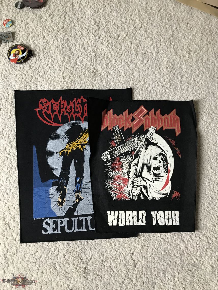 Black Sabbath - World Tour backpatch 