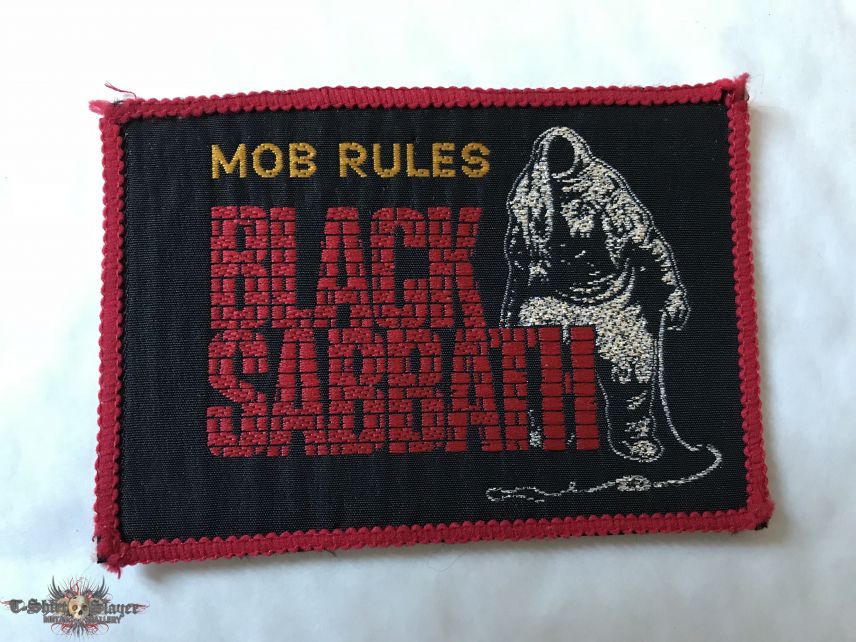 Black Sabbath - Mob Rules Patch 