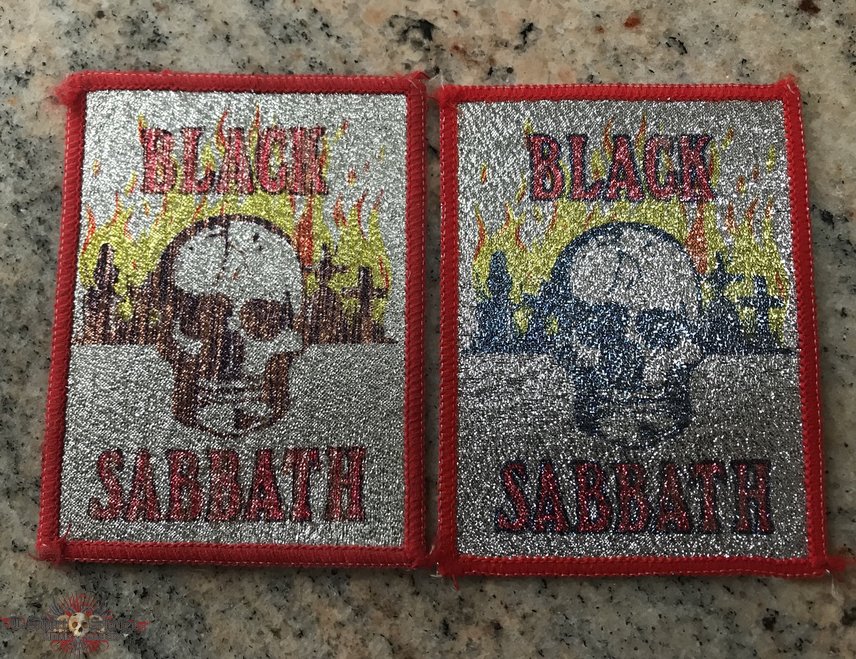 Black Sabbath - Glitter Patch 