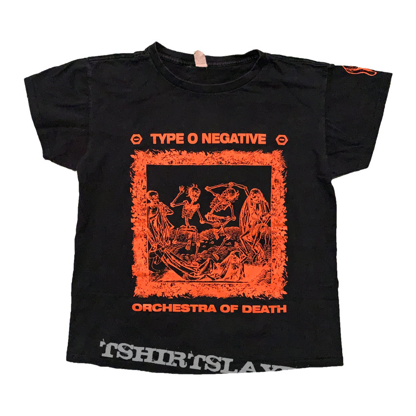 1995 Type O Negative Orchestra Of Death Halloween Show Tee