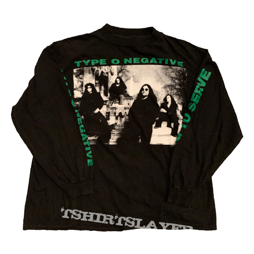 1993 Type O Negative Bloody Kisses Longsleeve Tee