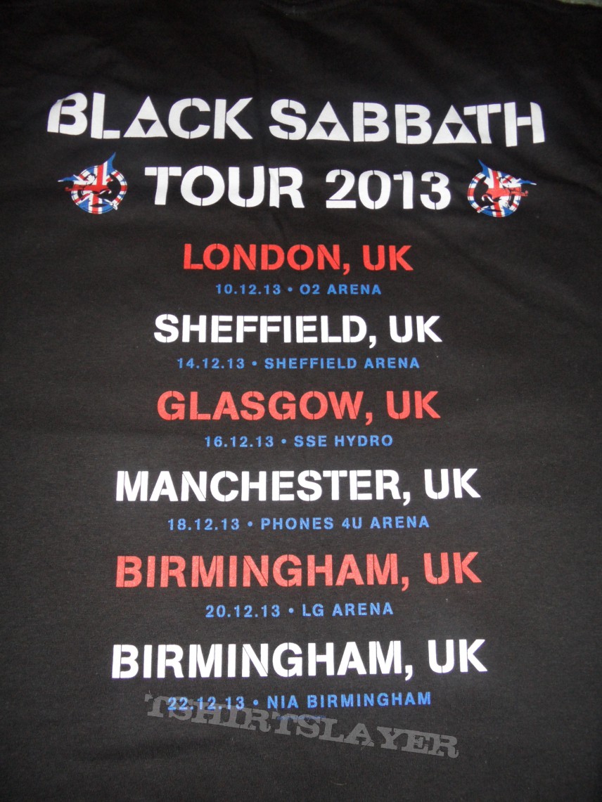 BLACK SABBATH - UK TOUR 2013