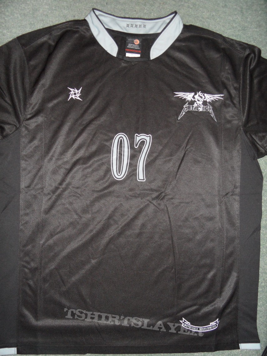 METALLICA - 2007 FOOTBALL SHIRT | TShirtSlayer TShirt and BattleJacket  Gallery