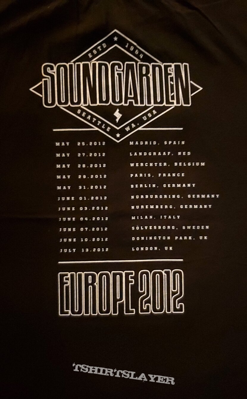 Soundgarden - Europe 2012