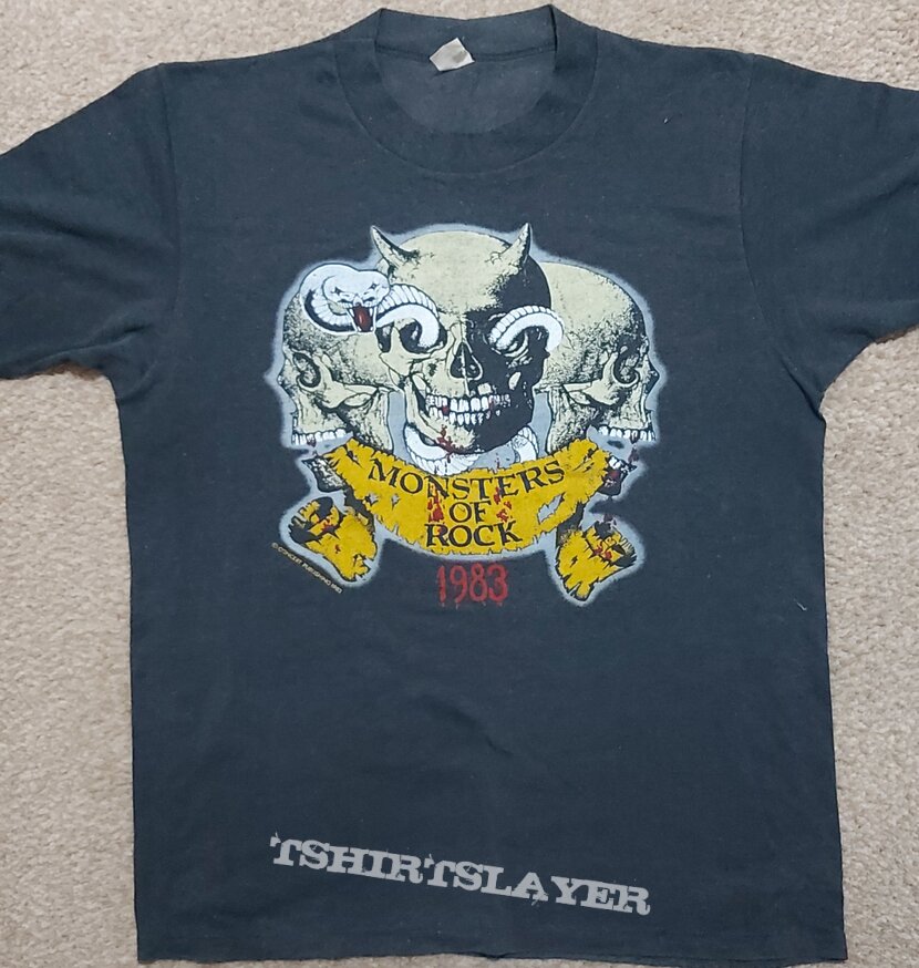 Whitesnake Monsters Of Rock - Donington 1983 | TShirtSlayer TShirt and ...
