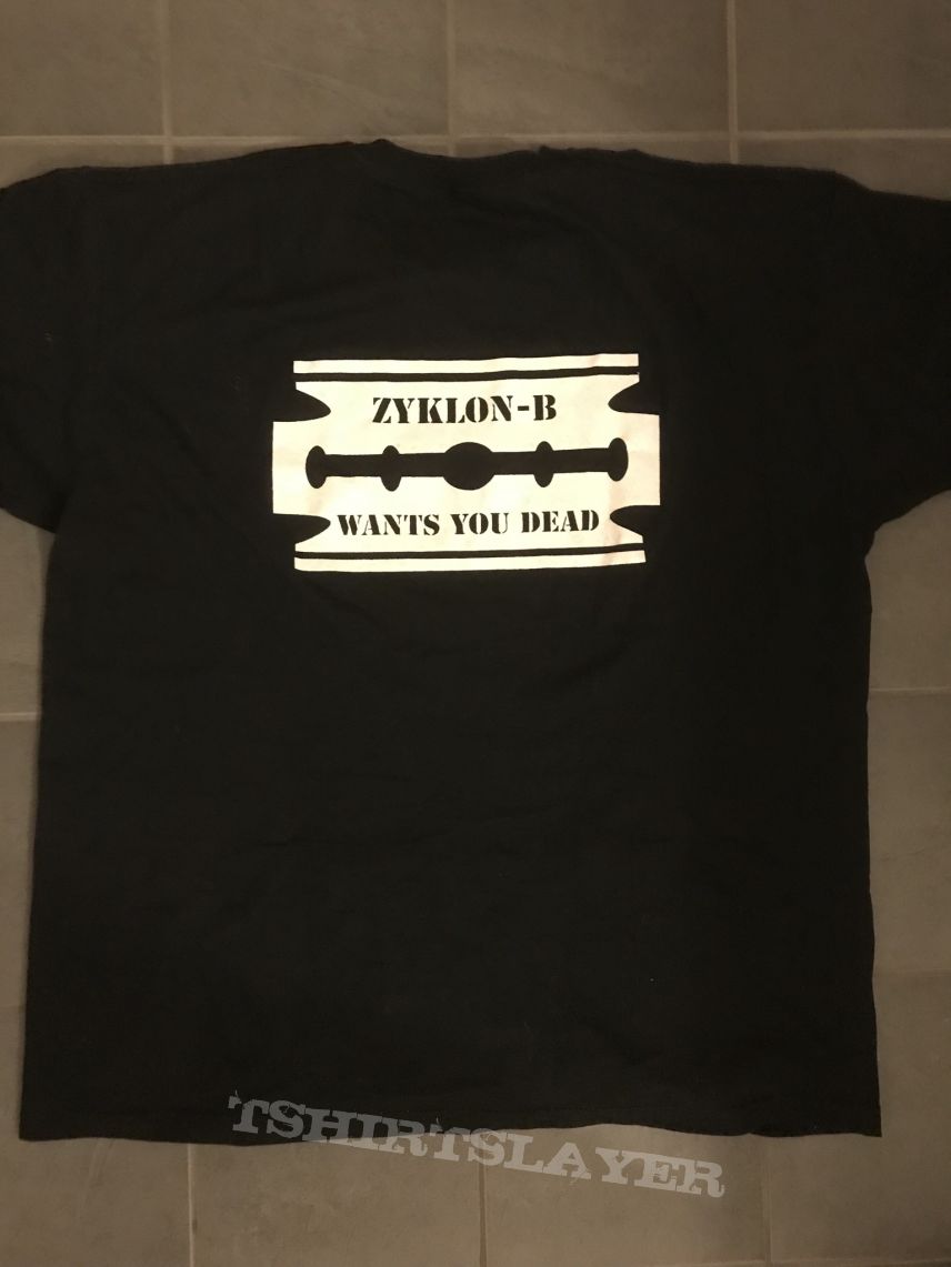 Zyklon-B - Blood Must Be Shed unofficial t-shirt Zyklon-B - Blood Must Be Shed unofficial t-shirt
