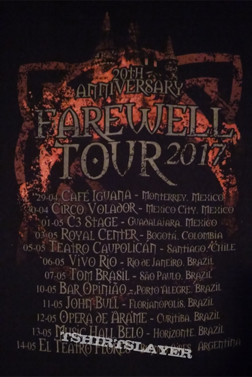 Rhapsody - 20th Anniversary Farewell Tour T-Shirt | TShirtSlayer TShirt and  BattleJacket Gallery