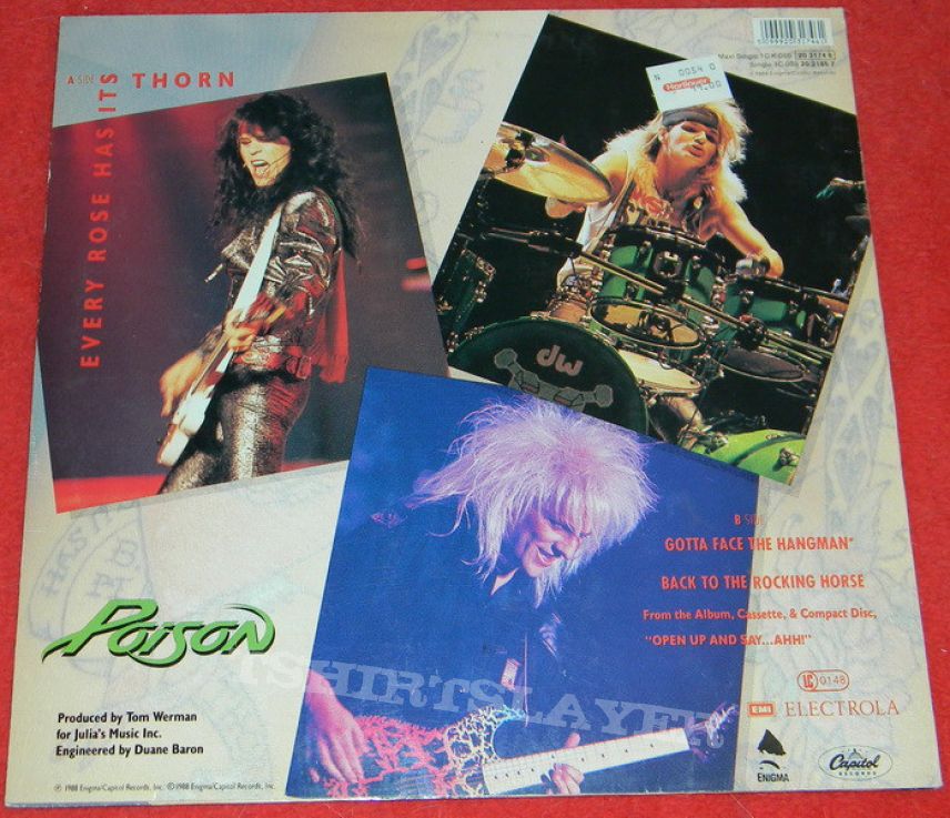 Poison - Every rose has its thorn - Single
