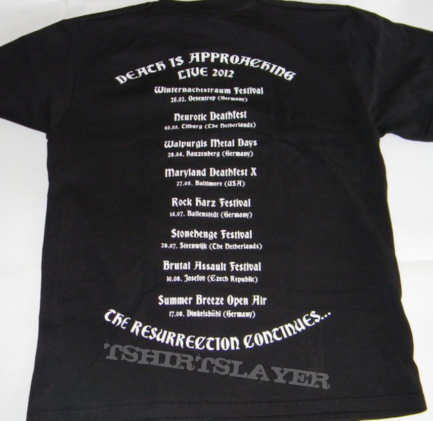 TShirt or Longsleeve - Morgoth - The resurrection continues... - Tour Shirt TShirt or Longsleeve - Morgoth - The resurrection continues... - Tour Shirt