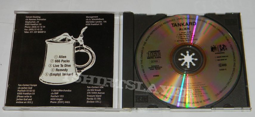 Tankard - Alien - orig.Firstpress CD