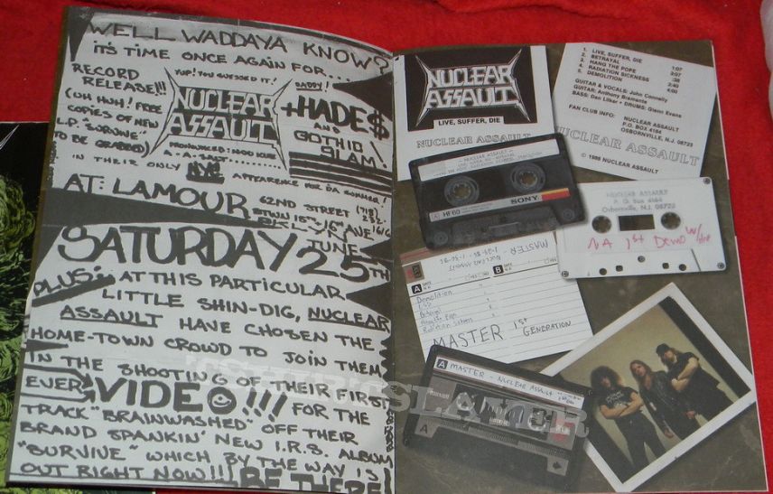 Nuclear Assault - Atomic waste! Demos and Rehearsals Nuclear Assault - Atomic waste! Demos and Rehearsals