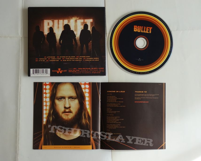 Bullet - Storm of blades - lim.edit.Digipack CD