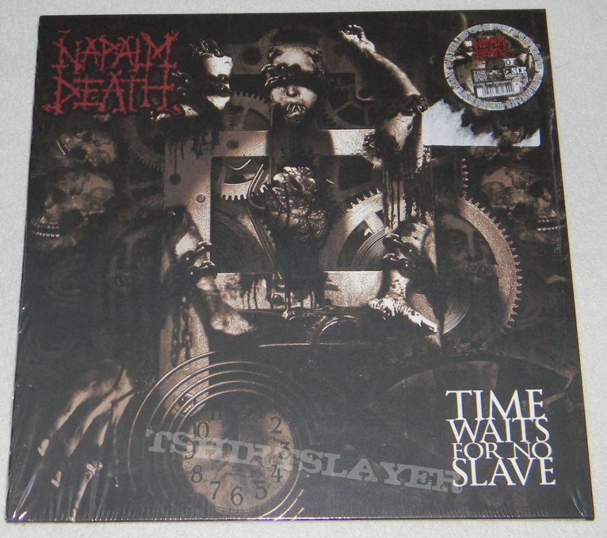 Napalm Death - Time waits for no slave - lim.edit.Splatter Vinyl