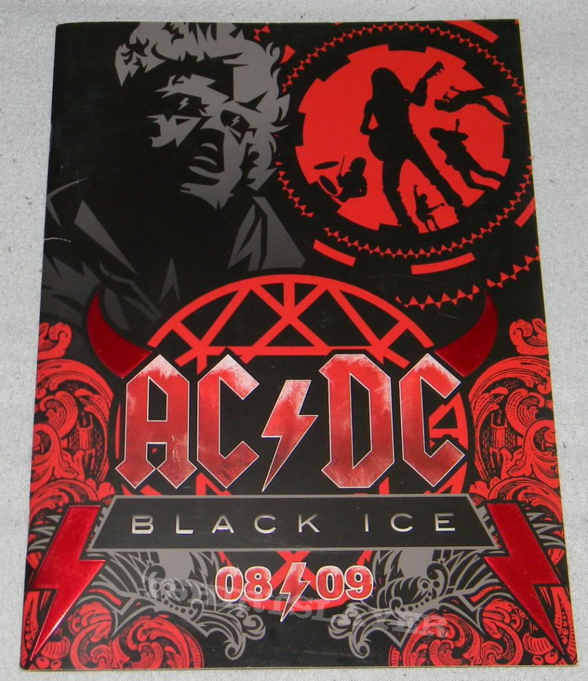 AC/DC - Black Ice - Tourbook - 2009