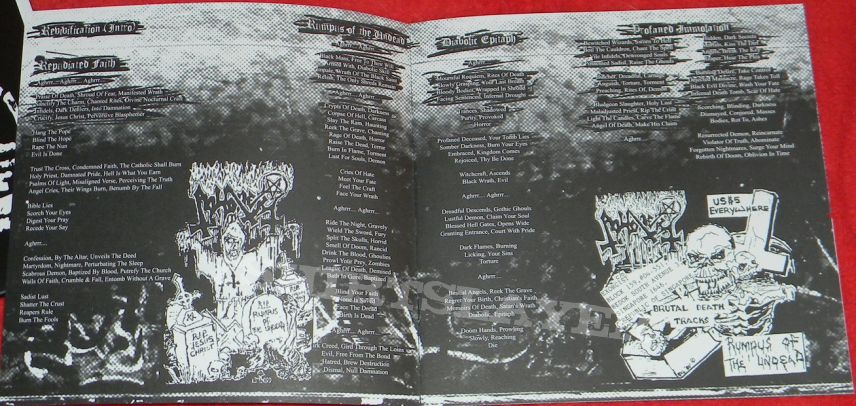 Abhorer - Upheaval of blasphemy - Re-release