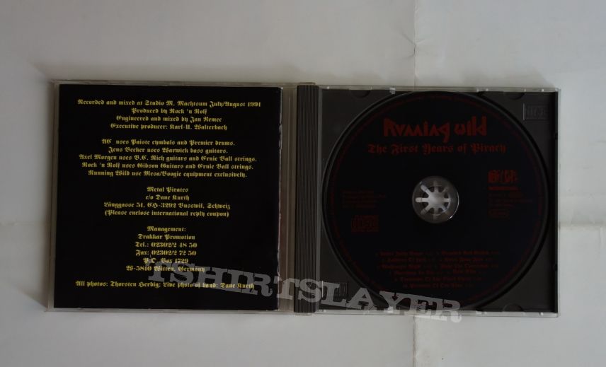 Running Wild - The first years of piracy - CD