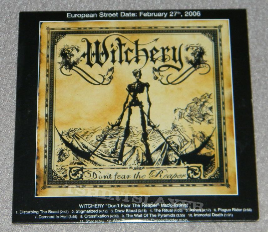 Witchery - Don&#039;t fear the reaper - Promo CD