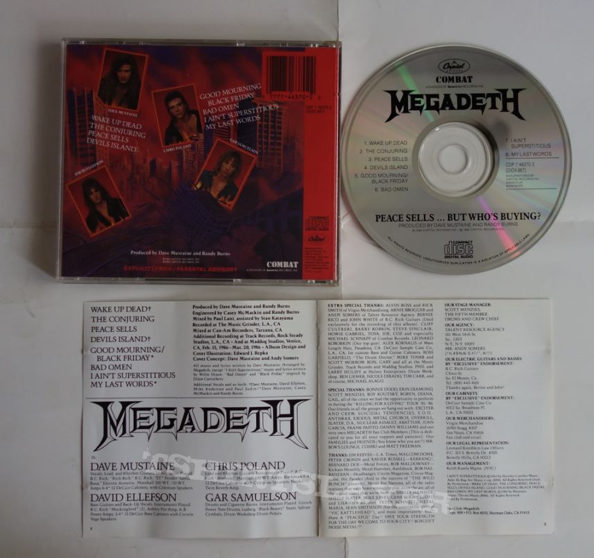 Megadeth - Peace sells...but who&#039;s buying? - CD