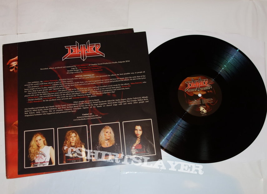 Jenner - To live is to suffer - LP