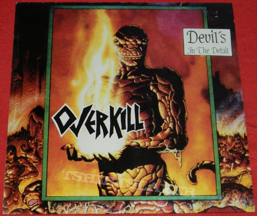 Overkill - Devil&#039;s in the details - LP