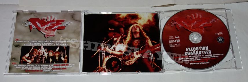 Rage - Execution guaranteed - Re-release CD