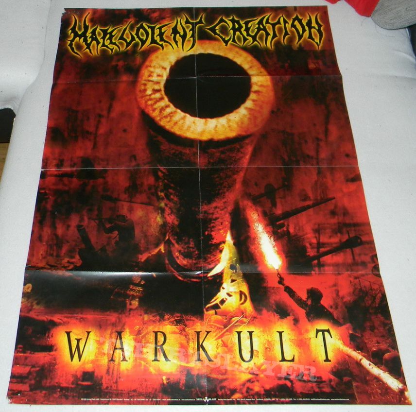 Malevolent Creation - Warkult - Promo poster