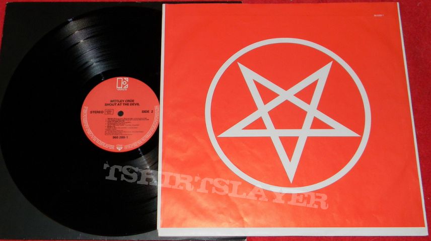 Mötley Crüe - Shout at the devil - original Firstpress